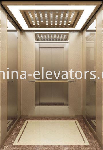 High-class Office Buildings Elevator Car Assembly